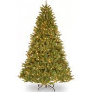 National Tree Company National Tree 7-12 Foot Feel-Real Grande Fir Hinged Tree with 750 Clear Lights (PEGF4-307-75)