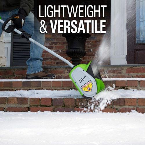  Greenworks 12-Inch 40V Cordless Snow Shovel, Battery Not Included 2601402