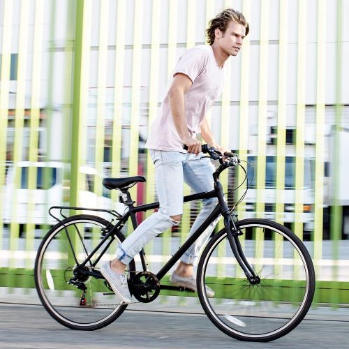  Sixthreezero sixthreezero Explore Your Range Mens Hybrid Commuter Bicycle