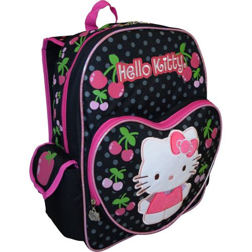 헬로키티 Hello Kitty Deluxe embroidered 16 School Bag Backpack
