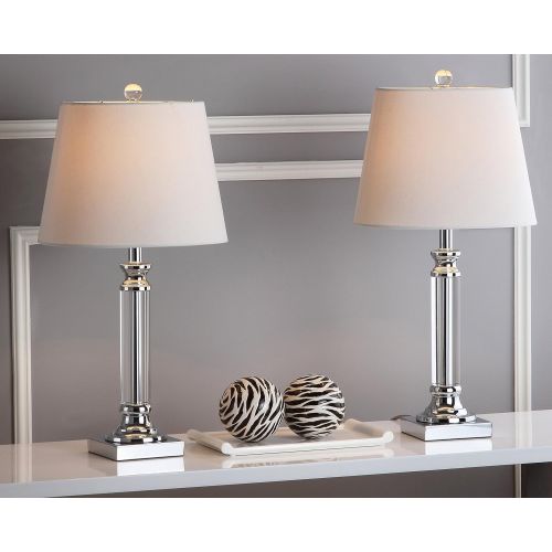  Safavieh Lighting Collection Zara Crystal 23.5-inch Table Lamp (Set of 2)