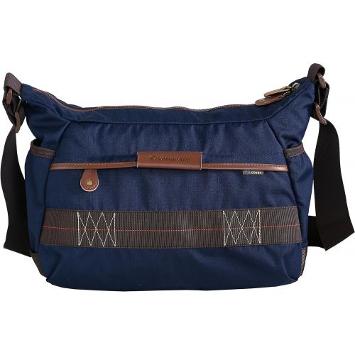  Vanguard Havana 36 Shoulder Bag (Blue) for Sony, Nikon, Canon, Fujifilm Mirrorless, Compact System Camera (CSC), DSLR, Travel