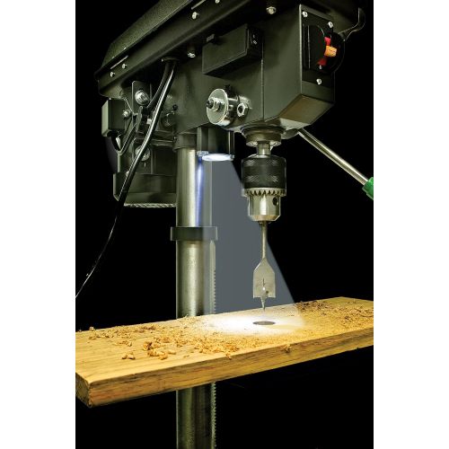  GENESIS Genesis GDP1005A 10 5-Speed 4.1 Amp Drill Press with 58 Chuck, with Integrated work light and Table that Rotates and Tilts