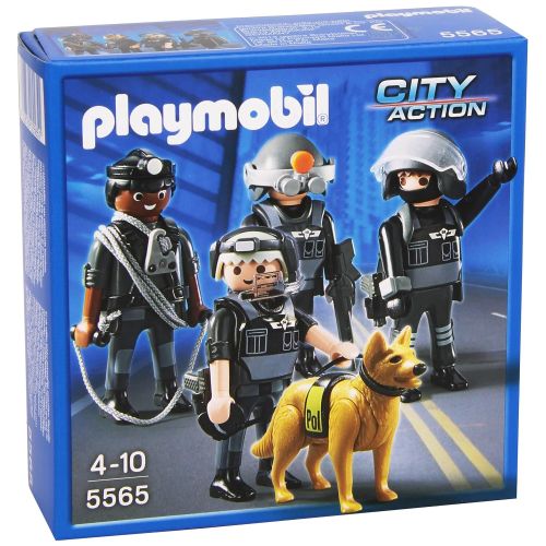 플레이모빌 PLAYMOBIL Tactical Unit Team Play Set