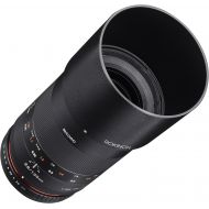Rokinon 100mm F2.8 ED UMC Full Frame Telephoto Macro Lens for Fuji X Interchangeable Lens Cameras