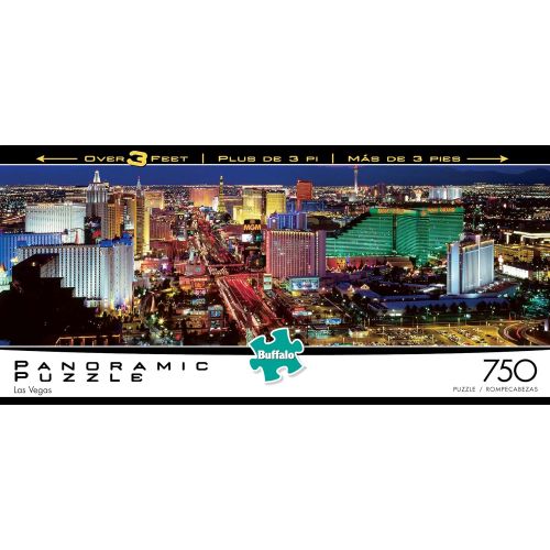  Buffalo Games Panoramic: Las Vegas - 750 Piece Jigsaw Puzzle by Buffalo Games