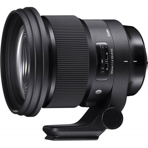  Sigma 105mm f1.4 DG HSM Art Lens for Nikon F  5PC Accessory Bundle
