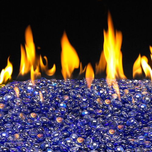  Peterson Real Fyre 24-inch Sapphire IndoorOutdoor Fire Gem Set Vented Natural Gas Stainless G45 Burner - Match Light