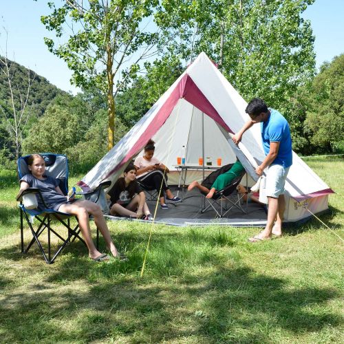  Skandika Tipii II 8Person Tent Festival Party Tent Teepee Wigwam | 250cm TALL | 3000mm Water Column