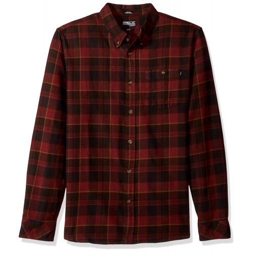  O%27NEILL ONeill Mens Redmond Flannel Long Sleeve Shirt