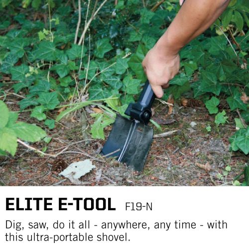  SOG Folding Shovel - Elite E Tool Camping Shovel