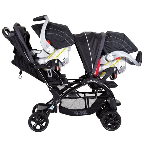  Baby Trend Sit and Stand Double Stroller, Onyx