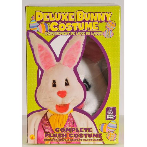  Rubie%27s Rubies Costume Co Mens Super Deluxe 2X Mascot Bunny Costume