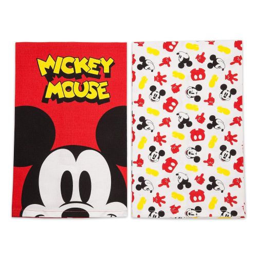 디즈니 Disney Mickey Mouse Kitchen Towel Set Eats Mutli
