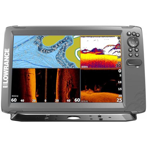  Lowrance HOOK2 12 - 12-inch Fish Finder with TripleShot Transducer and USCanada Navionics+ Map Card