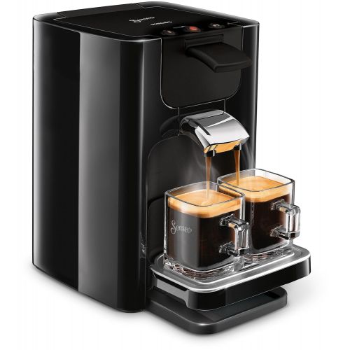 필립스 [아마존 핫딜]  [아마존핫딜]PHILIPS Philips HD7865/60 Senseo Quadrante Kaffeepadmaschine, Edelstahl, 1.2 Unknown_Modifier, Schwarz