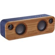 House of Marley, Get Together Mini Bluetooth Portable Audio System - 2 x 2.5” Woofer & 2 x .75 Tweeters, Pair 2 Units for Stereo Sound, Integrated Mic, 45ft Wireless Range, EM-JA01