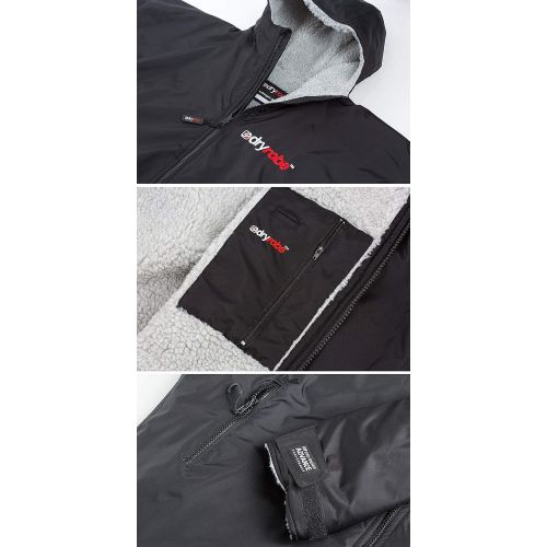  Dryrobe Advance Long Sleeve Change Robe - Stay Warm and Dry - Waterproof Oversized Swim Parka