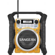 Sangean U4 AMFM-RBDSWeather AlertBluetoothAux-In Ultra Rugged Rechargeable Digital Tuning Radio