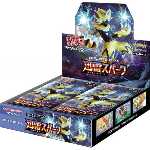 포켓몬 Pokemon Card Game Sun & Moon Expansion PackThunder Spark BOX
