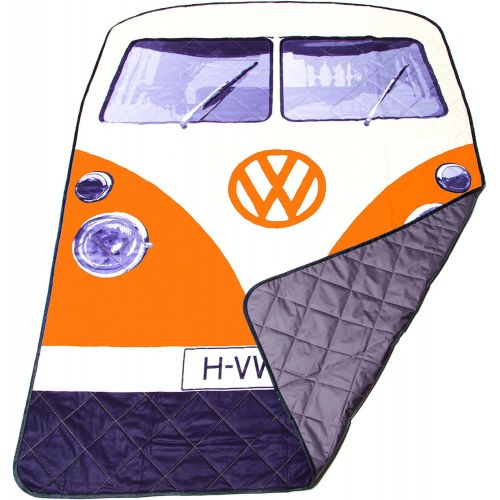  The Monster Factory VW Volkswagen T1 Camper Van Picnic Blanket - Multiple Color Options Available