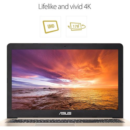 아수스 2018 Asus VivoBook PRO 15.6 4K UHD Touchscreen Business and Gaming Laptop, Intel Quad-Core i7-7700HQ 16GB DDR4 256GB SSD+2TB HDD NVIDIA GeForce GTX 1050 Backlit Keyboard Fingerprin