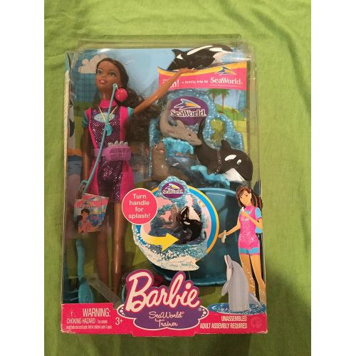 바비 Barbie I Can Be - A Sea World Trainer (African-American)