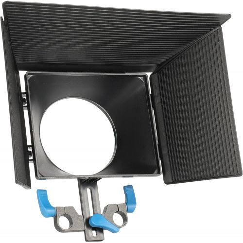 니워 MARSRE DSLR Shoulder Rig Film Making Kit with Follow Focus, Matte Box, C-Shape Mounting Bracket and Top Handle for All DSLR Video Cameras and DV Camcorders