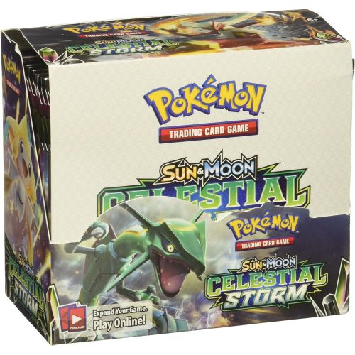 포켓몬 Pokemon Sealed Box | Collectible Trading Card Set | 36 Booster Packs, Celestial Storm
