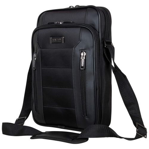  Kenneth Cole Reaction Keystone 1680d Polyester Single Compartment 12 Laptop/Tablet Case, Black