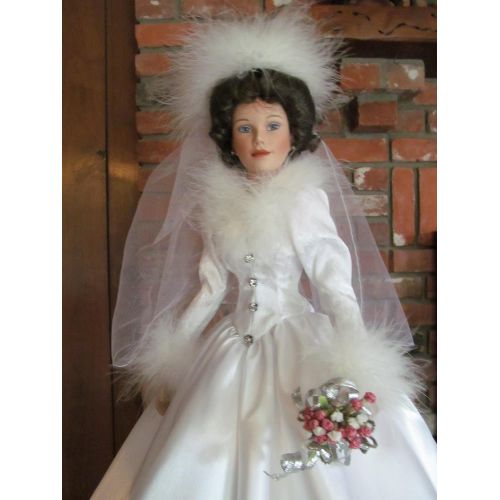  The Ashton-Drake Galleries Ashton Drake Winter Romance Bride Doll