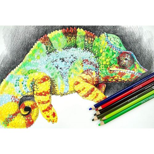  [아마존 핫딜] [아마존핫딜]ARTEZA Colored Pencils, Professional Set of 72 Colors, Soft Wax-Based Cores, Ideal for Drawing Art, Sketching, Shading & Coloring, Vibrant Artist Pencils for Beginners & Pro Artist