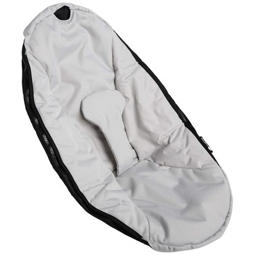 포맘스 4moms rockaRoo Seat Fabric | For Baby, Infant, and Toddler | Machine Washable, Smooth, Nylon Fabric | Grey Classic