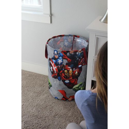  Everything Mary Avengers Collapsible Kids Laundry Hamper by Marvel - Pop Up Portable Childrens Clothes Basket for...