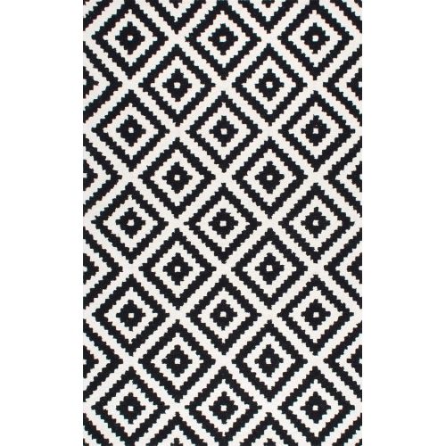  nuLOOM Kellee Contemporary Wool Area Rug, 12 x 15, Black