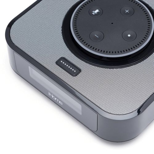 [아마존베스트]Amazon Renewed iHome iAVS1 Docking Bedside Speaker for Amazon Echo Dot and USB Charger (Renewed)