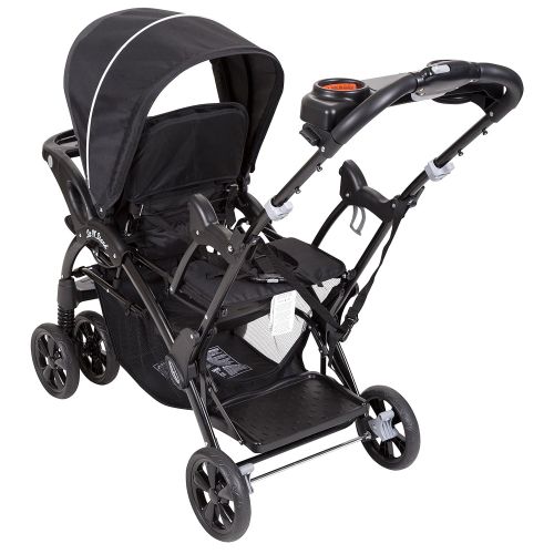  Baby Trend Sit and Stand Double Stroller, Onyx