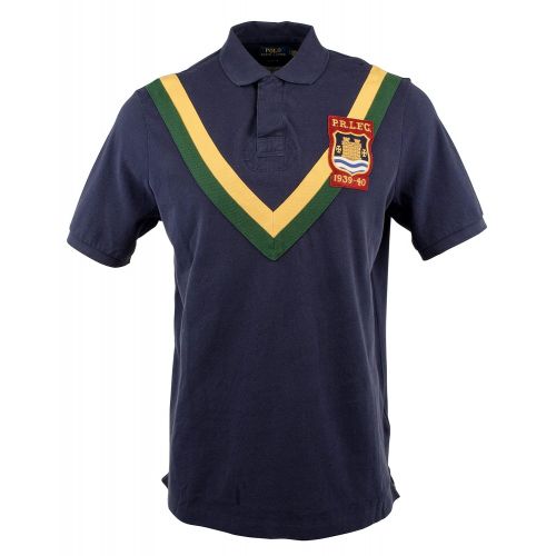 폴로랄프로렌 Polo Ralph Lauren Mens Classic Fit Crest Logo Rugby Shirt