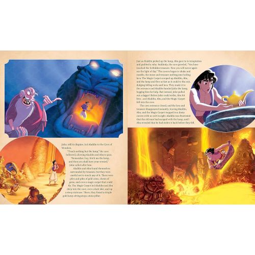  IncrediBuilds Disney Aladdin Genie Book & Wood Model Figure Kit - Build & Paint Your Own Movie Toy Model - Puzzle Interlocking Pieces - Kids & Adults, 8+ - 7.5 h