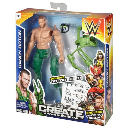 더블유더블유이 WWE Create A Superstar Randy Orton Figure Pack
