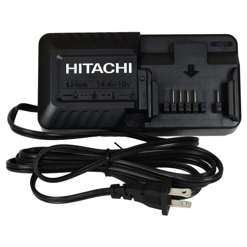  Hitachi UC18YKSL 14.4 -18V Battery Charger & Two BSL1815X 18V Li-Ion Batteries