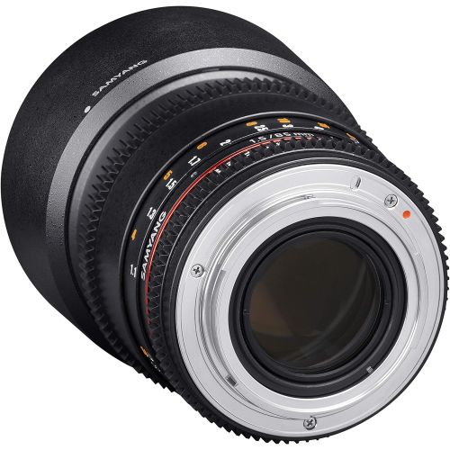  Samyang SYCV85M-N 85mm T1.5 Cine Fixed Lens for Nikon VDSLR