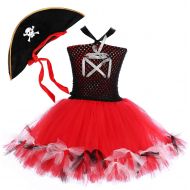 Tutu Dreams Pirate Costume for Girls Cosplay Birthday Party Dress Up
