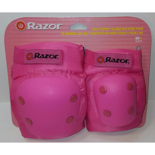 레이져(Razor) Razor Multi-Sport Knee and Elbow Pads Pink