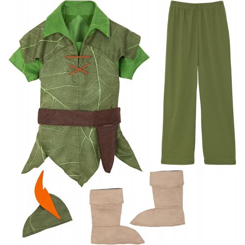 디즈니 Disney Peter Pan Costume for Kids Green