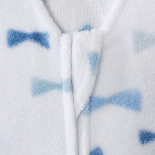  Halo HALO SleepSack Micro-Fleece Swaddle, Baby Blue, Small