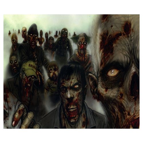  Avery H24 ZOMBIE ZOMBIES - HOOD WRAP - Wraps Decal Sticker Tint Vinyl Image Graphic Carbon Print Laminated Printed Fiber