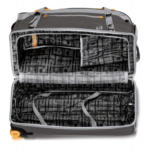  All of Us 22 inch Lightweight Wheeled Duffel Carry on Luggage
