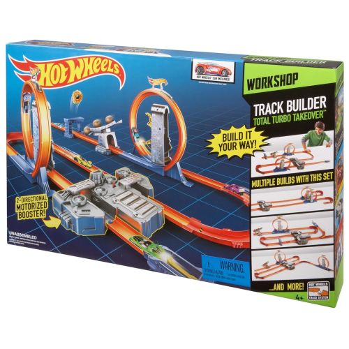  Hot Wheels Track Builder Total Turbo Takeover Track Set (Amazon Exclusive)