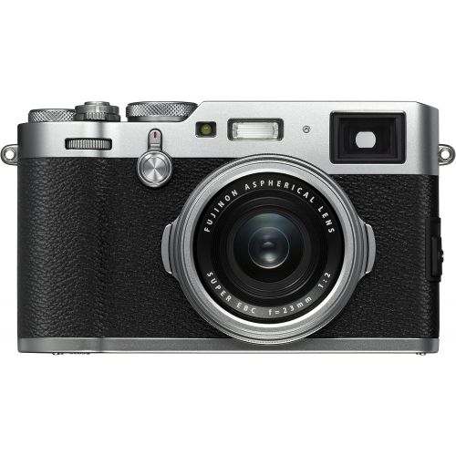 후지필름 Fujifilm X100F 24.3 MP APS-C Digital Camera-Silver